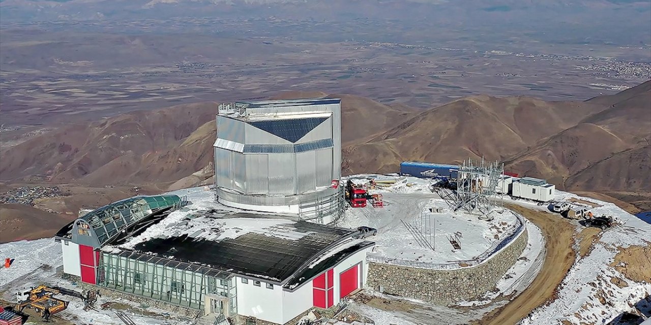 Doğu Anadolu Gözlemevinde ilk ışık için sona gelindi