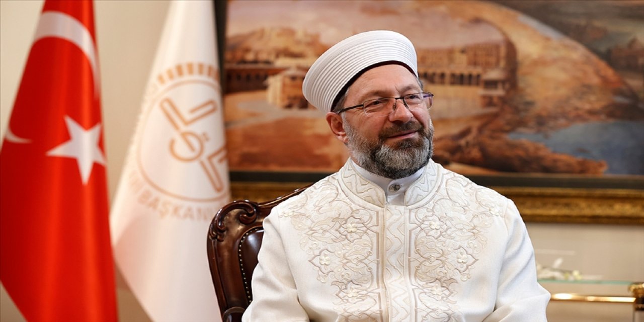 Diyanet İşleri Başkanı Erbaş, merhum hocası İslam alimi Muhammed Emin Saraç'ı anlattı