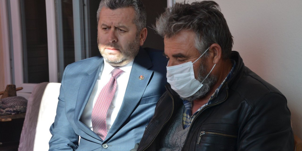 Yardımcıoğlu, Gara şehidi Hüseyin Sarı'nın ailesini ziyaret etti