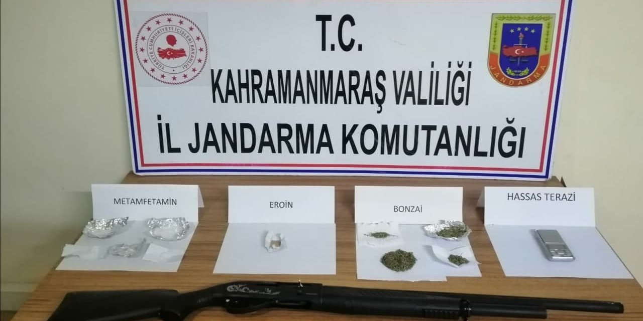 Kahramanmaraş’ta uyuşturucu operasyonu: 5 gözaltı