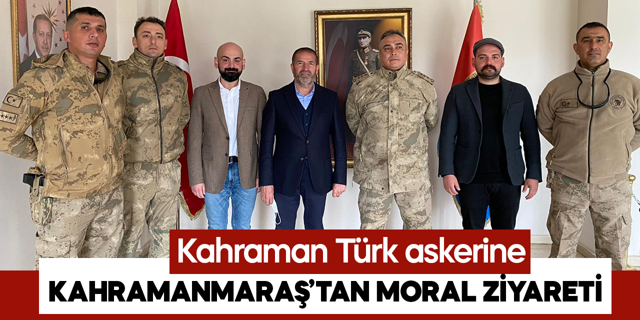 Kahramanmaraşlı iş insanları askeri birlikleri ziyaret etti