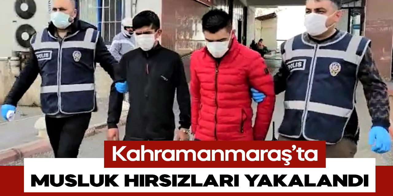 Kahramanmaraş'ta öğrenci yurdunun musluklarını çalan 2 kişi tutuklandı