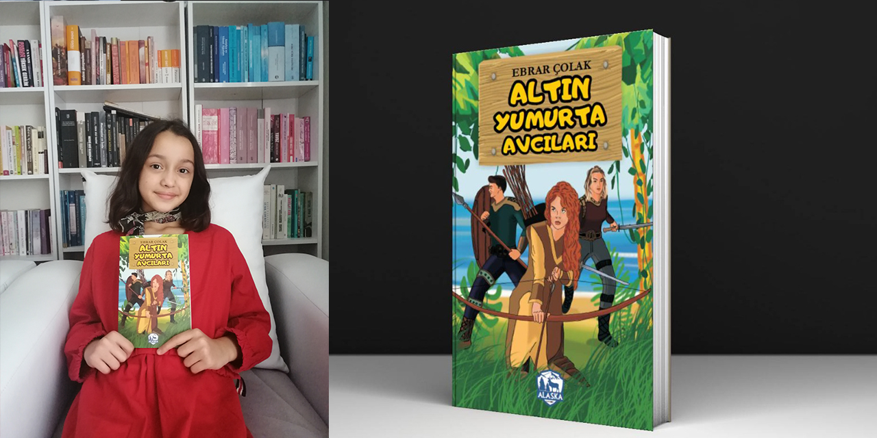 Kahramanmaraşlı minik Ebrar 9 yaşında ilk kitabını yayımladı