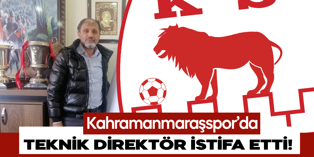 Kahramanmaraşspor'da teknik direktör Taşkın Güngör istifa etti
