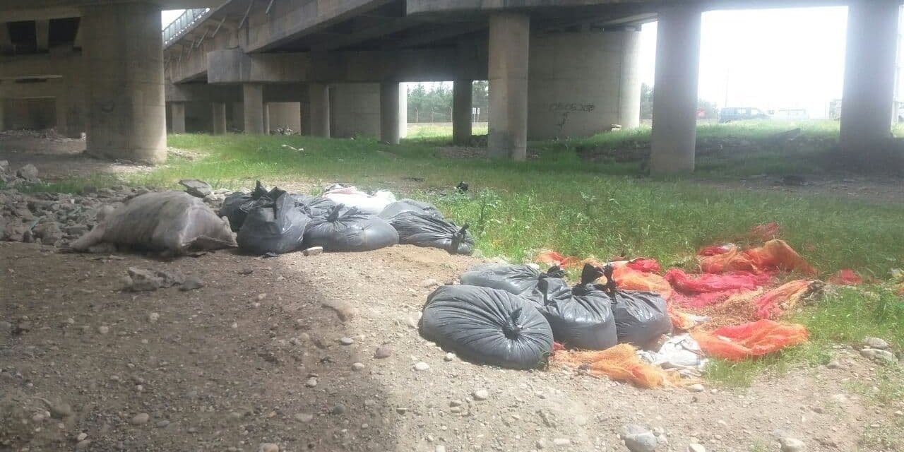 Kahramanmaraş’ta vatandaşlar çevre kirliliğini görüntüledi