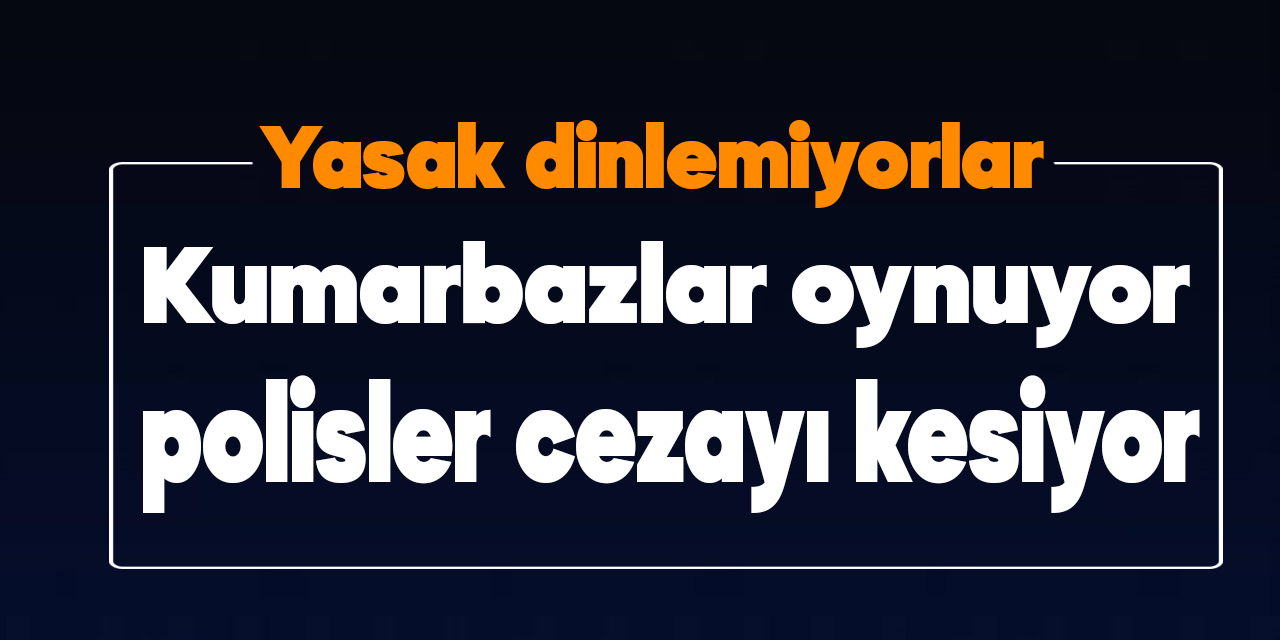 Kahramanmaraş'ta lokalde iskambil oynayan 17 kişiye para cezası