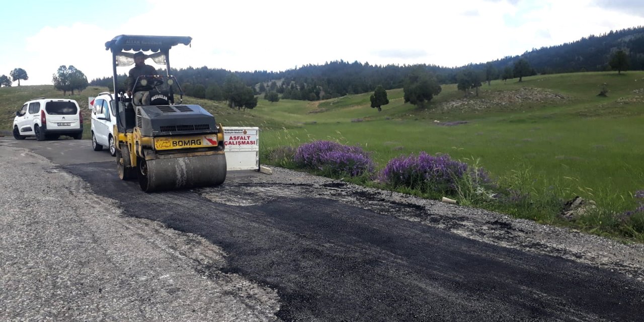 İlçelerde Yollar Büyükşehir’le Yenileniyor