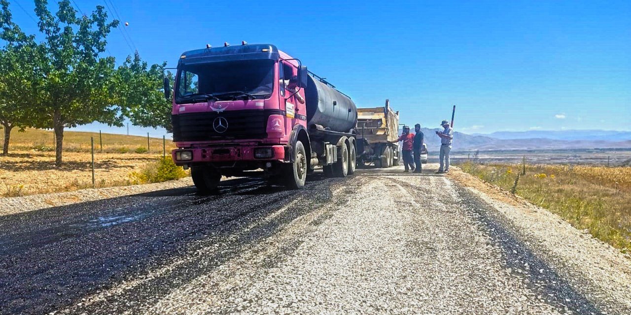 Elbistan’da 15 Mahalleye Ulaşım Sağlayan Arter Yenileniyor