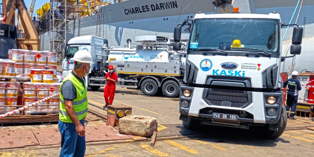 Kahramanmaraş’tan Marmara’daki müsilaj seferberliğine destek