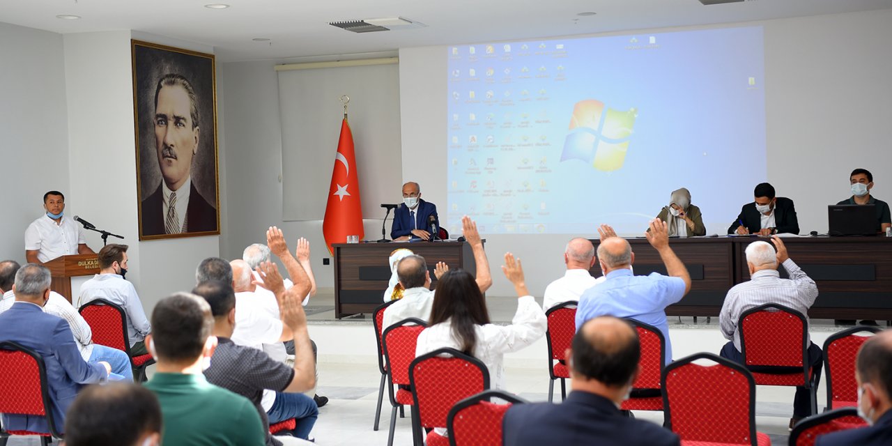 Dulkadiroğlu Belediyesi Temmuz Ayı Meclis Toplantısı