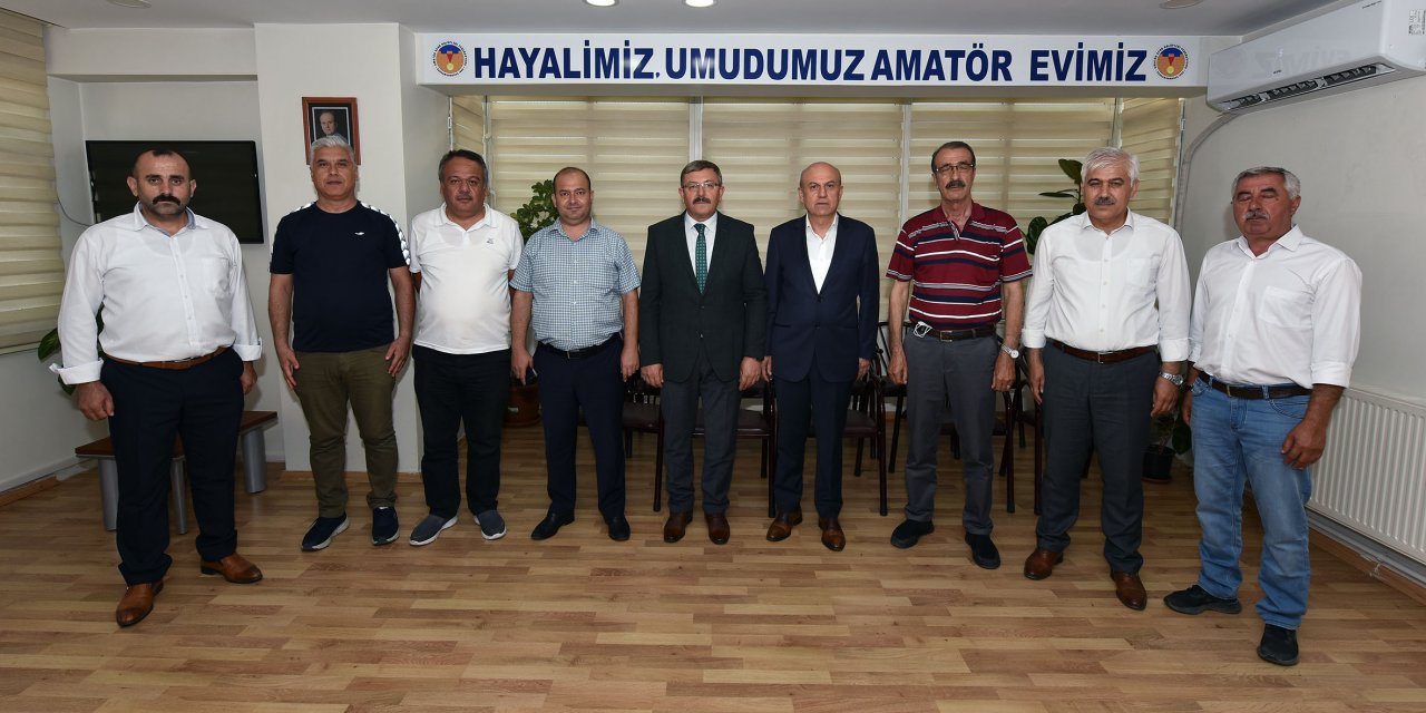 Başkan Aydın: Amatör Olmadan Profesyonel Olmaz