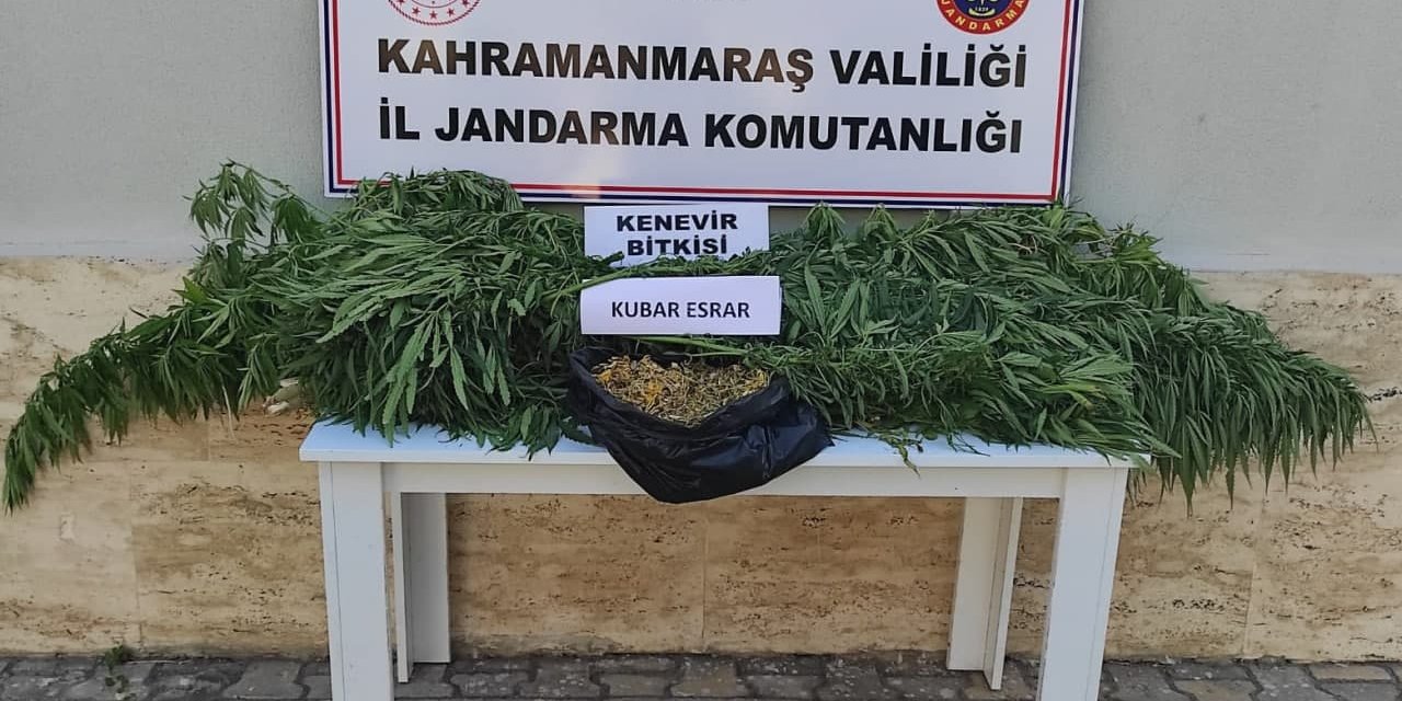 Pazarcık’ta uyuşturucu operasyonu