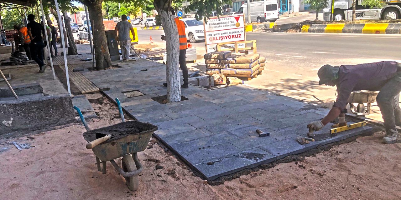 Pazarcık’taki üst yapı çalışmalarında sona gelindi