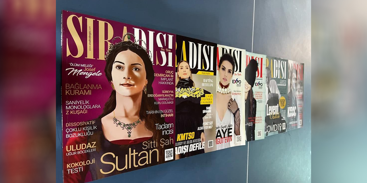 Sıra Dışı Dergisi 6. sayısında tarihe dokundu