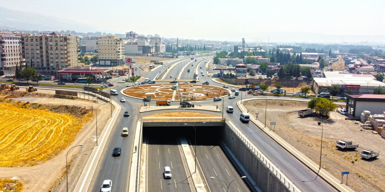 Kahramanmaraş’taki hal kavşağı yenileniyor