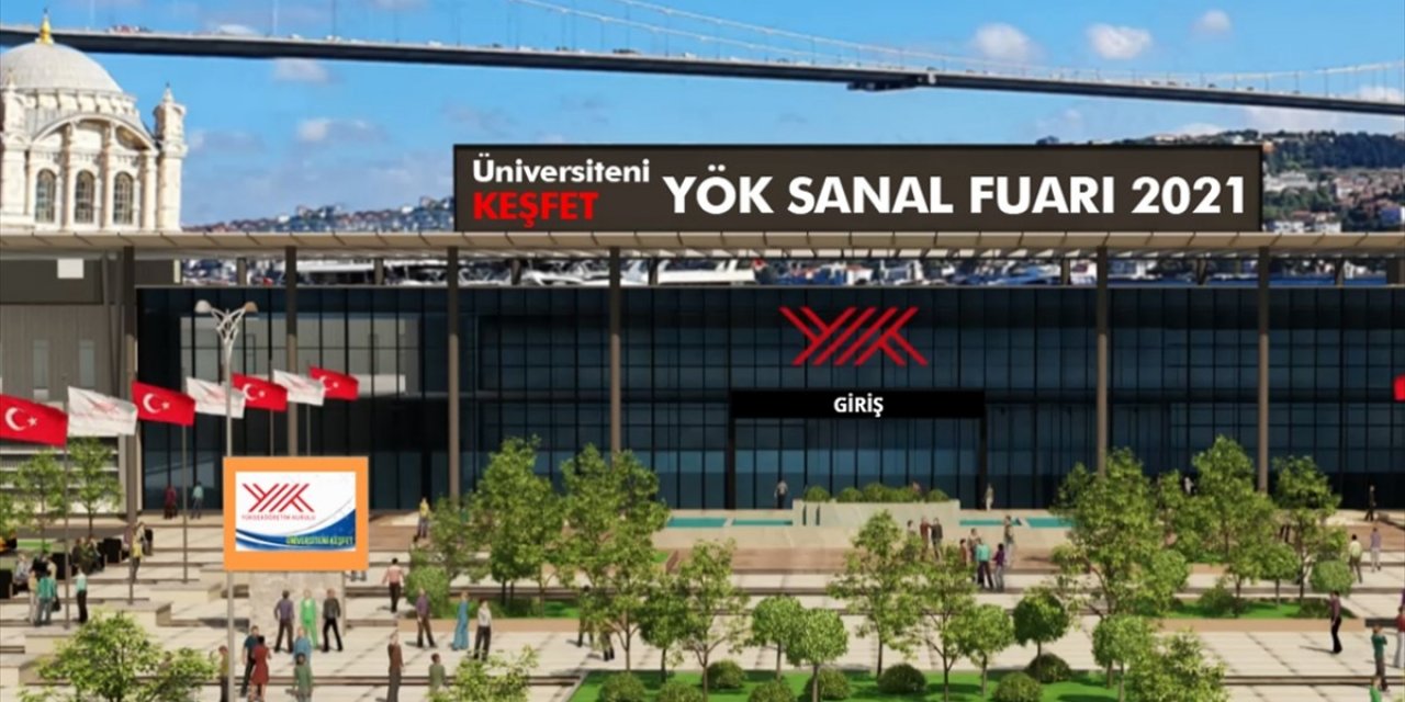 'Üniversiteni Keşfet YÖK Sanal Fuarı 2021' başladı