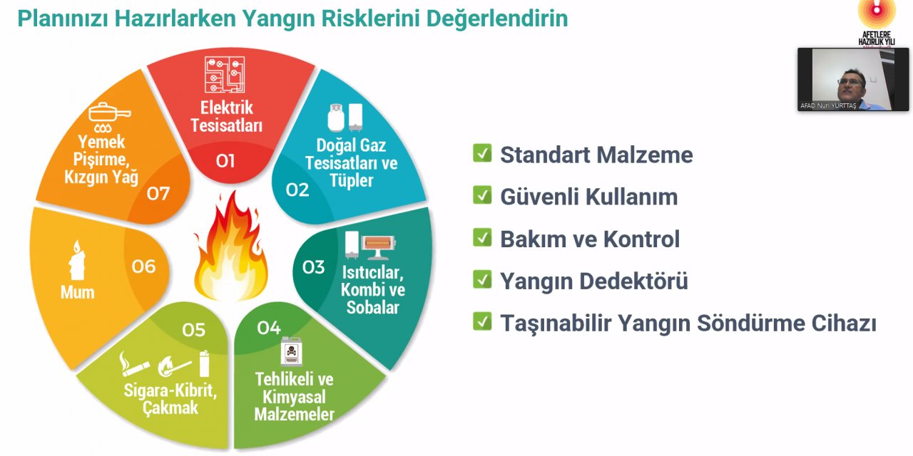 KİÜ Personeline “Afet Bilinci” Eğitimi Verildi