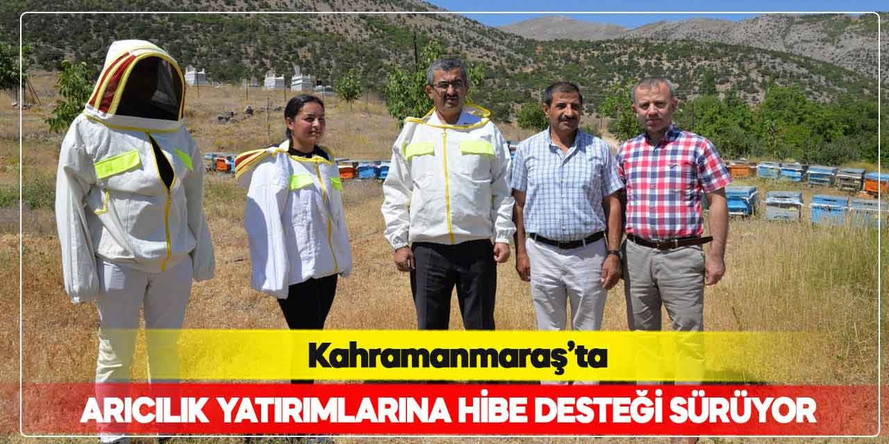 Kahramanmaraş’ta arıcılık yatırımlarına hibe desteği sürüyor