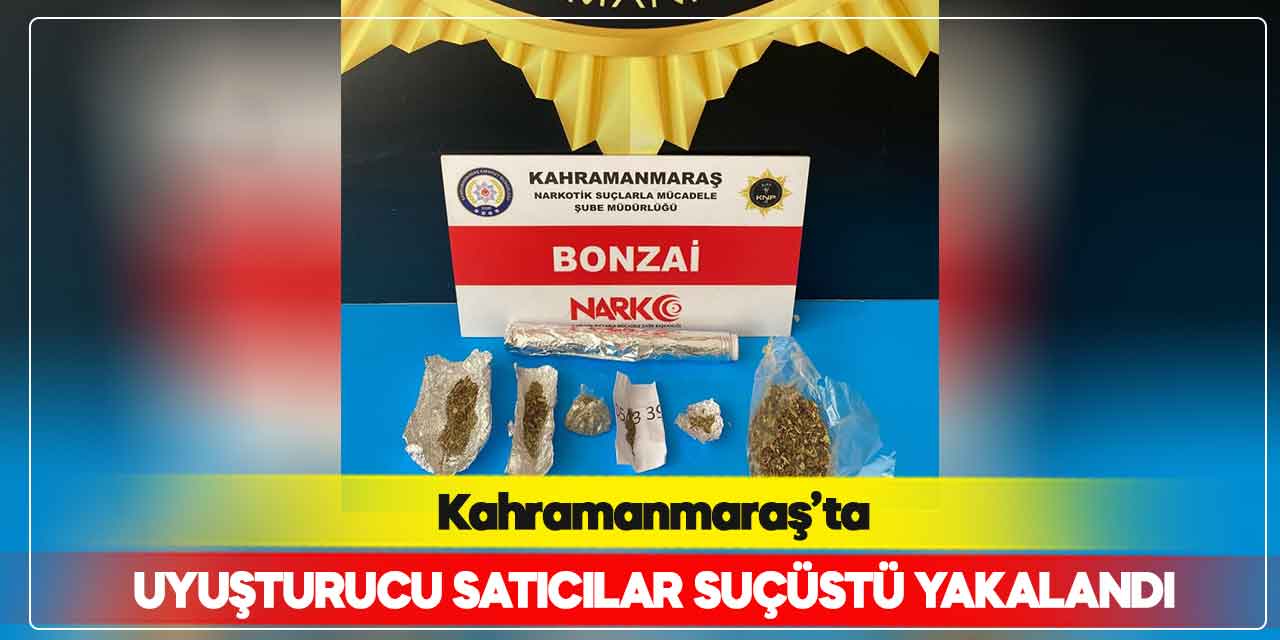 Kahramanmaraş’ta uyuşturucu satıcısı tutuklandı