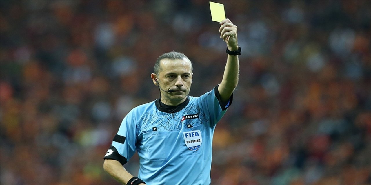 Süper Lig’de en tecrübeli hakem 366 maç yöneten Cüneyt Çakır