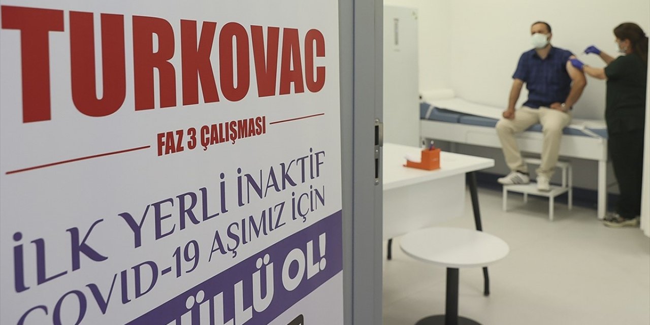 TURKOVAC aşısının İngiliz varyantına karşı yüzde 100 etkili olduğu kaydedildi