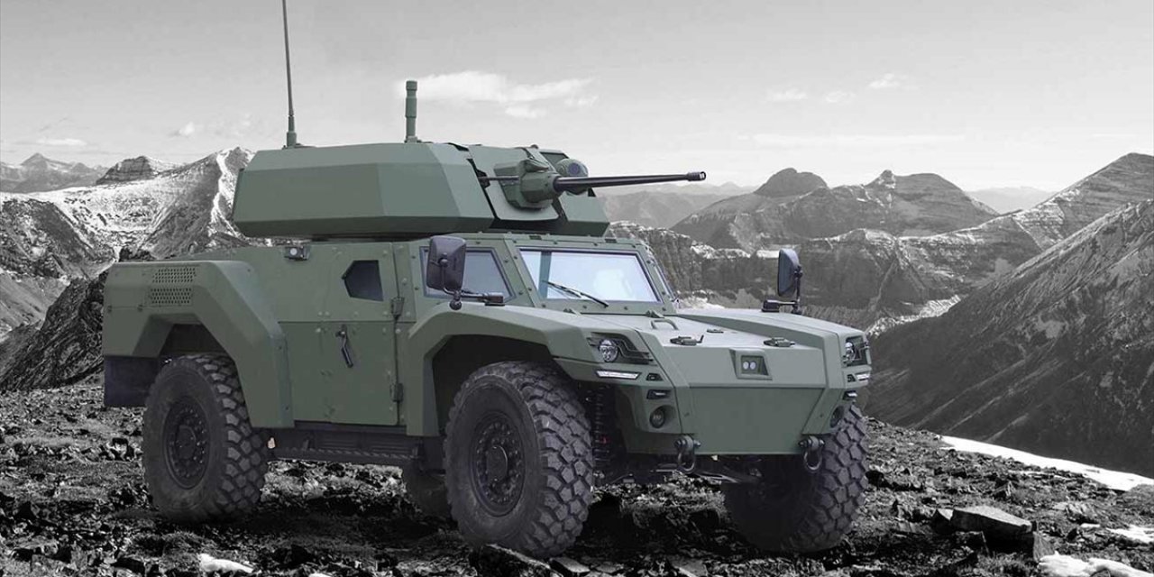 Zırhlı araç Akrep II'nin yeni versiyonu ilk kez IDEF 2021'de