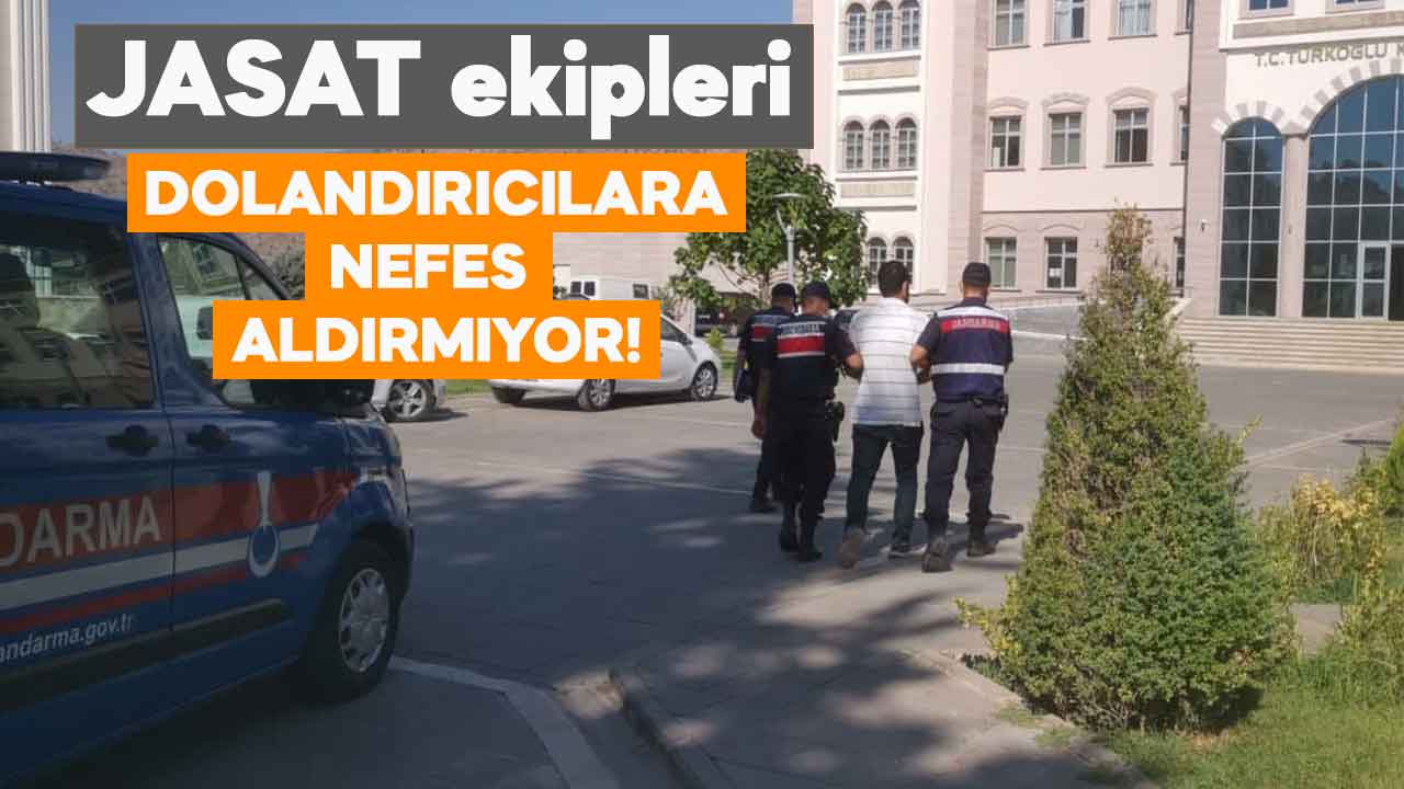 Kahramanmaraş JASAT ekipleri dolandırıcıların ensesinde