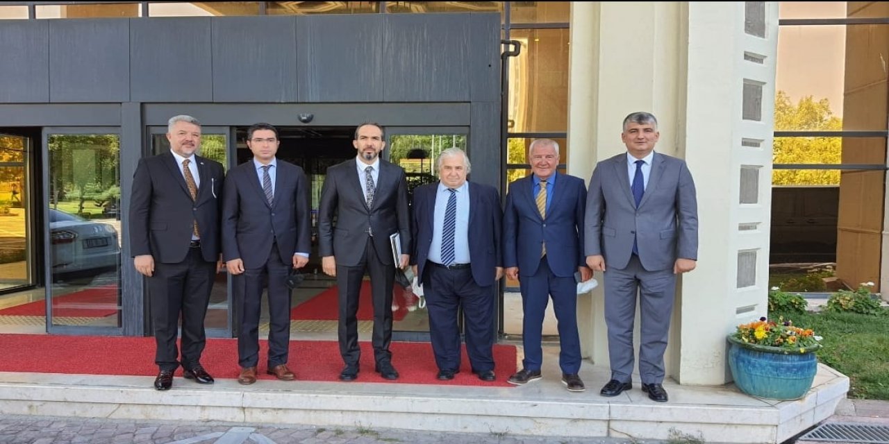 Bakan Lütfi Elvan ile görüştüler