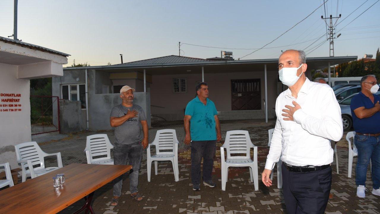 Başkan Okay, Çalışmaları Yerinde İnceledi