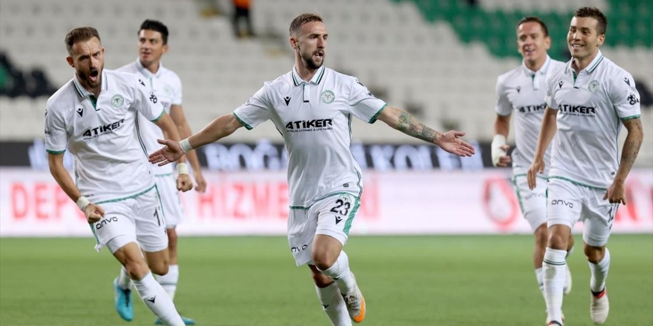 Konyaspor sahasında galip