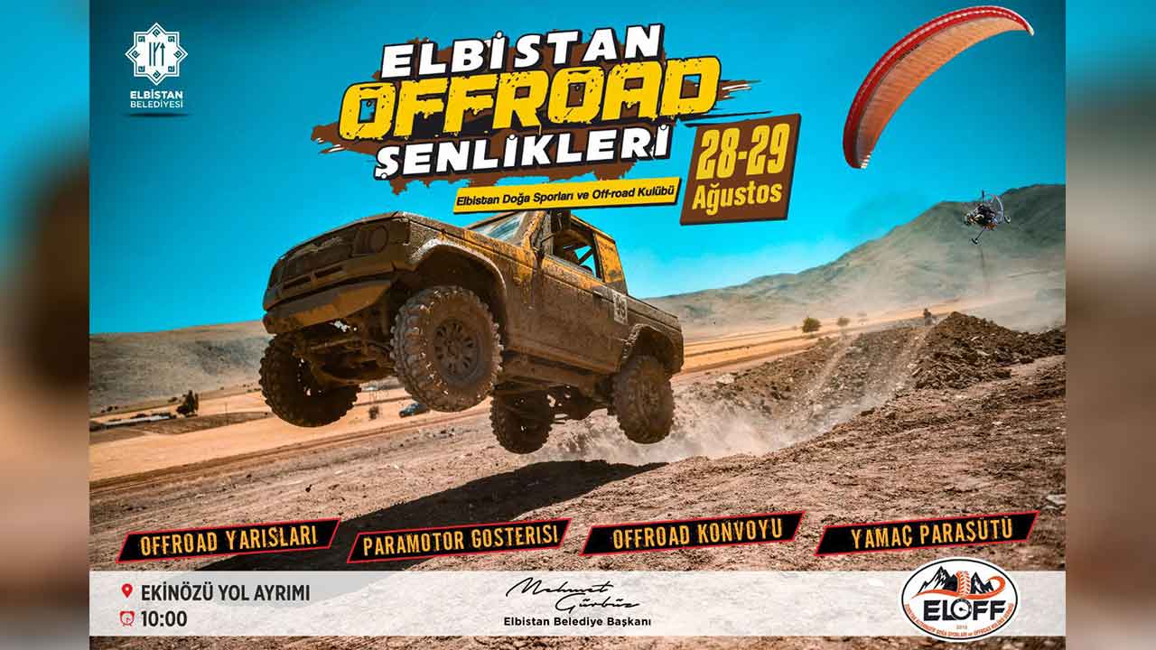 Elbistan, Off-Road yarışlarına ev sahipliği yapacak