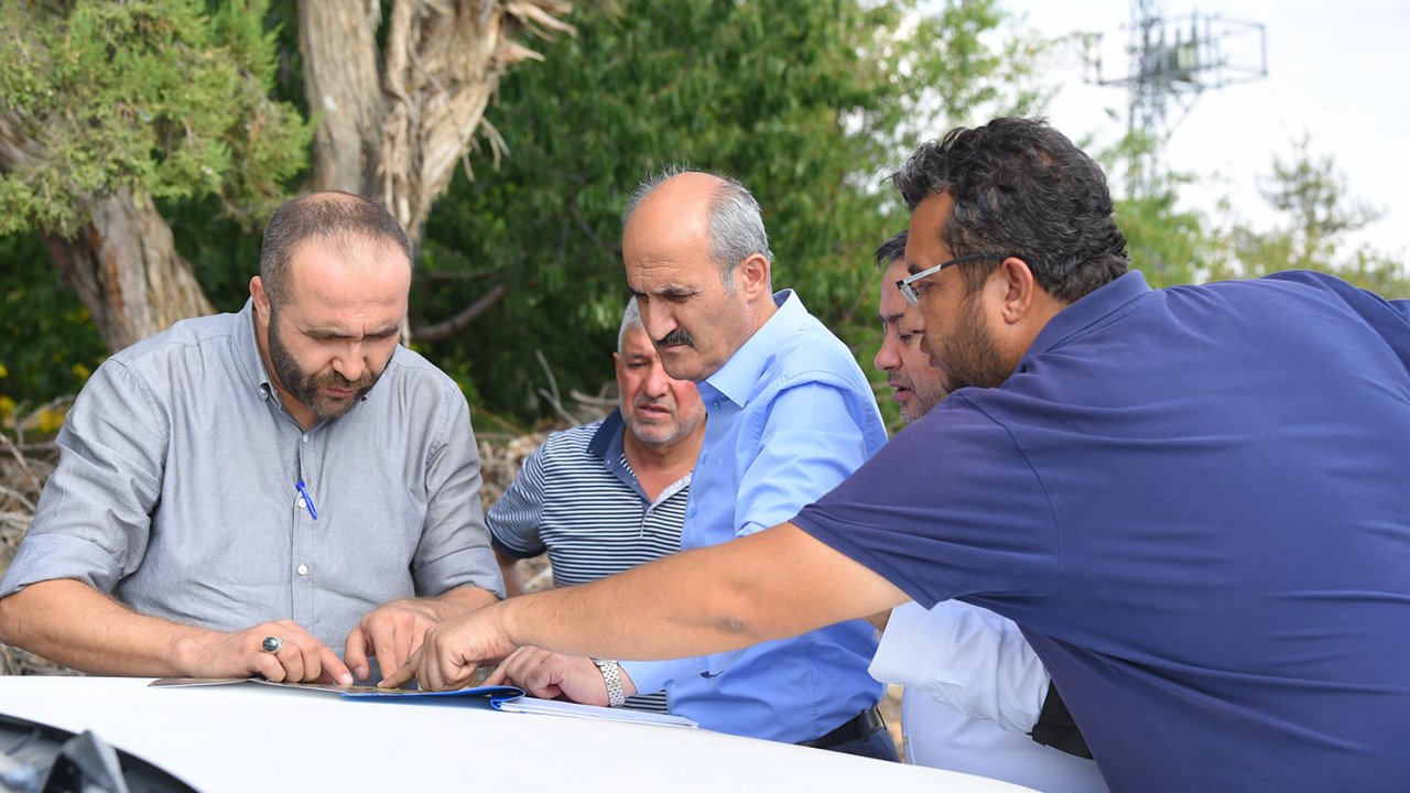 Başkan Okay, Bertiz Bölgesinde İncelemelerde Bulundu