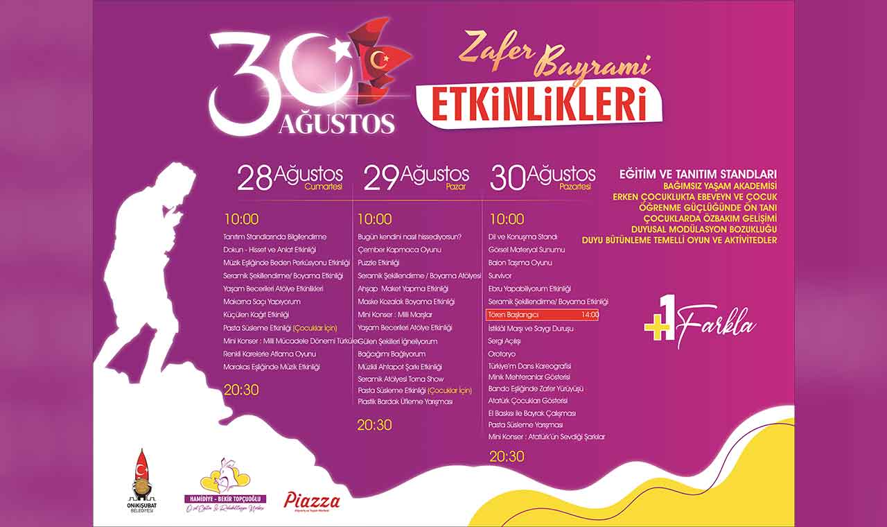 Down Sendromlu Öğrencilerden Zafer Bayramı Gösterileri Piazza’da