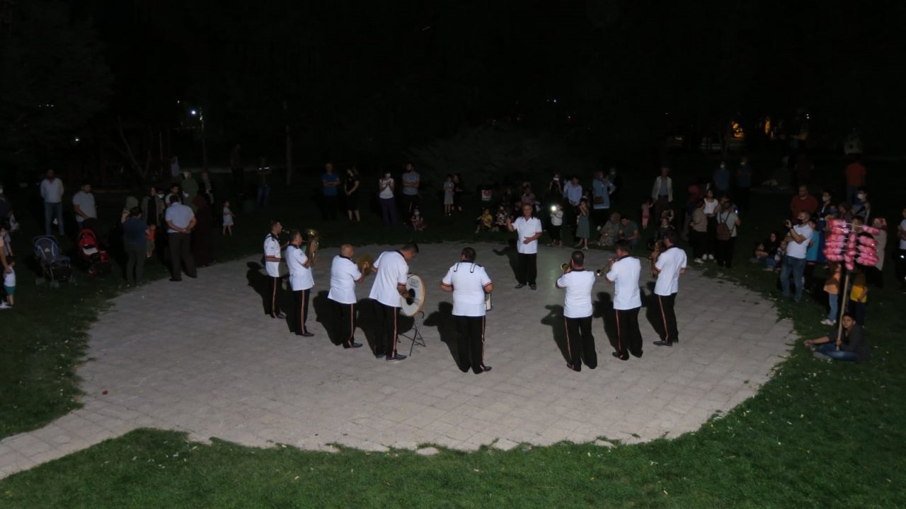 Elbistan’da açık hava etkinliği vatandaşları coşturdu