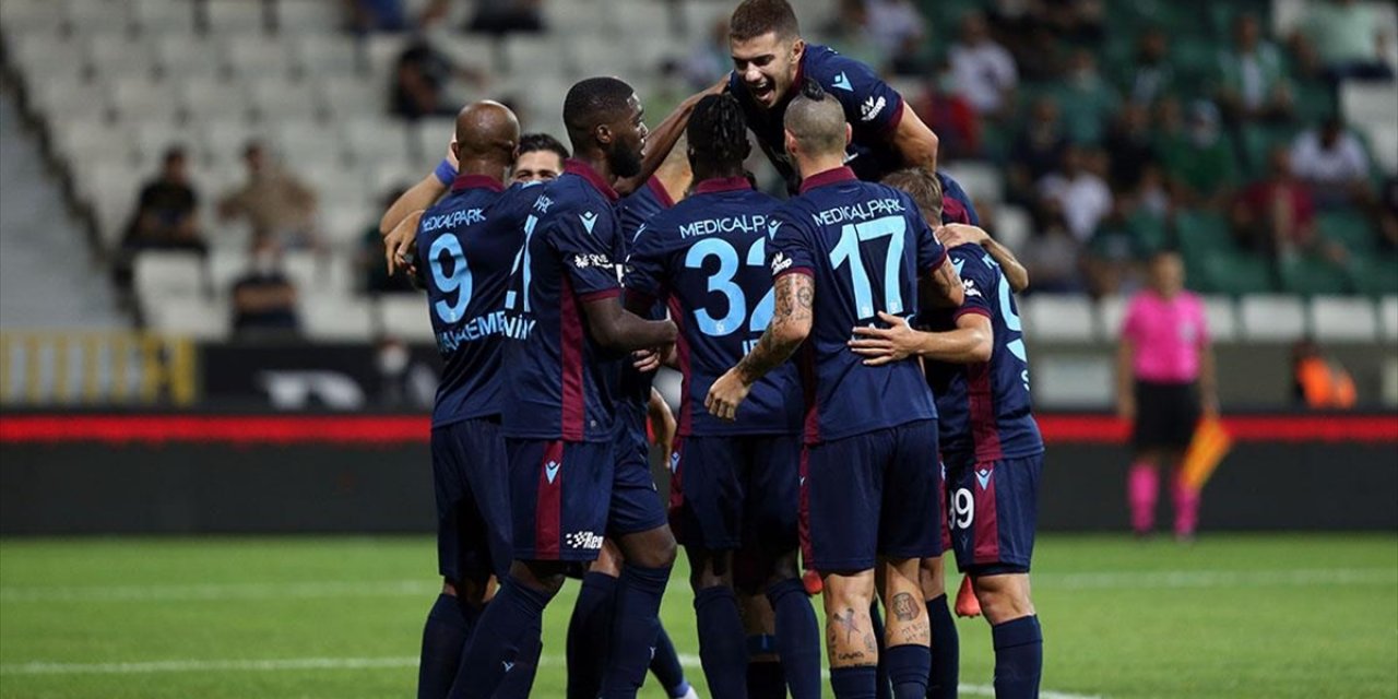Trabzonspor Süper Lig'de yenilgiyi unuttu