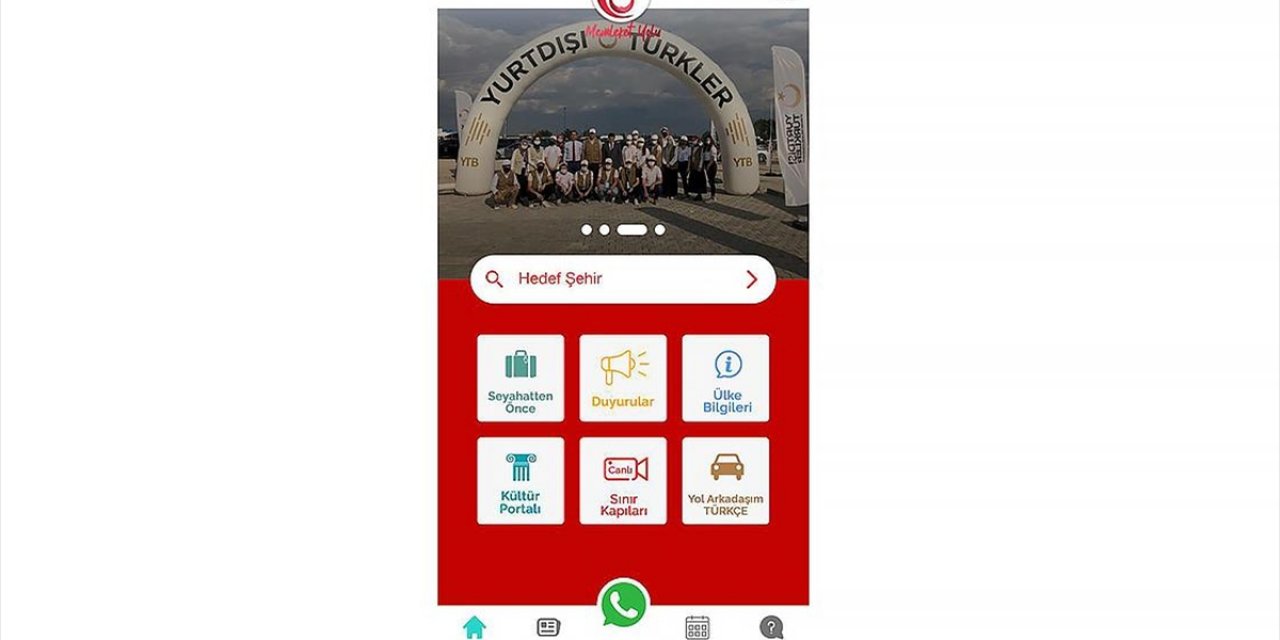 YTB, yurt dışında yaşayan vatandaşların Türkiye seyahatleri için 'Memleket Yolu' mobil uygulaması geliştirdi