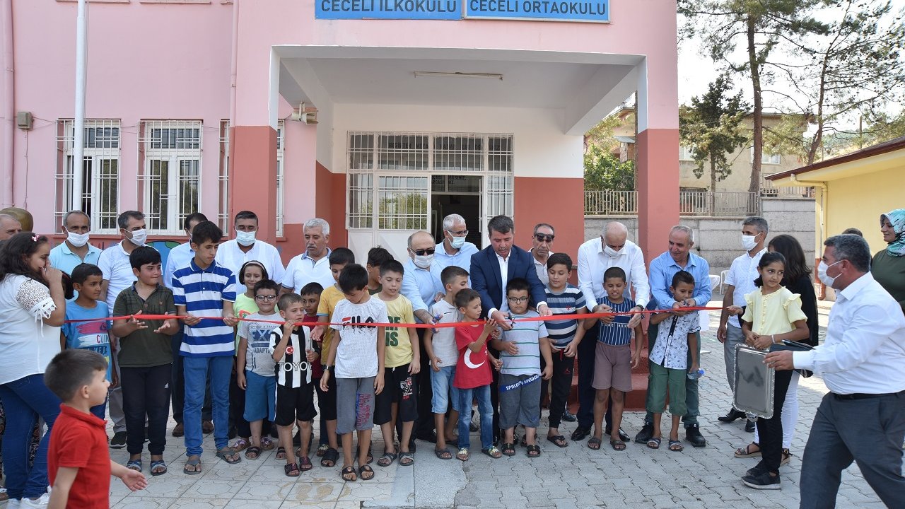 Türkoğlu Belediyesi, Ceceli Okulunu baştan sona yeniledi