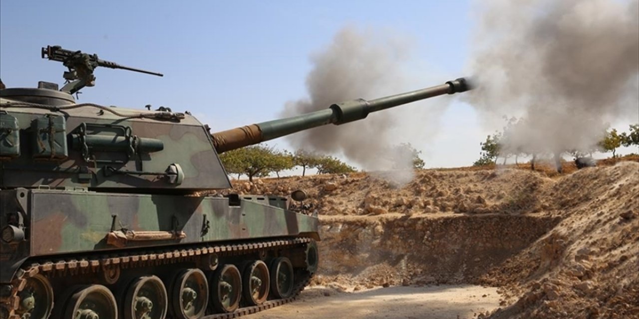 Barış Pınarı bölgesine ateş açan en az 9 PKK/YPG'li terörist etkisiz hale getirildi