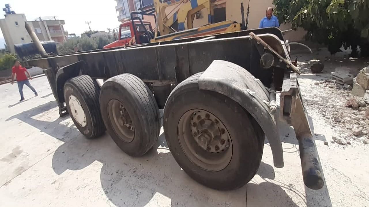 Kahramanmaraş’ta dorse hırsızı tutuklandı