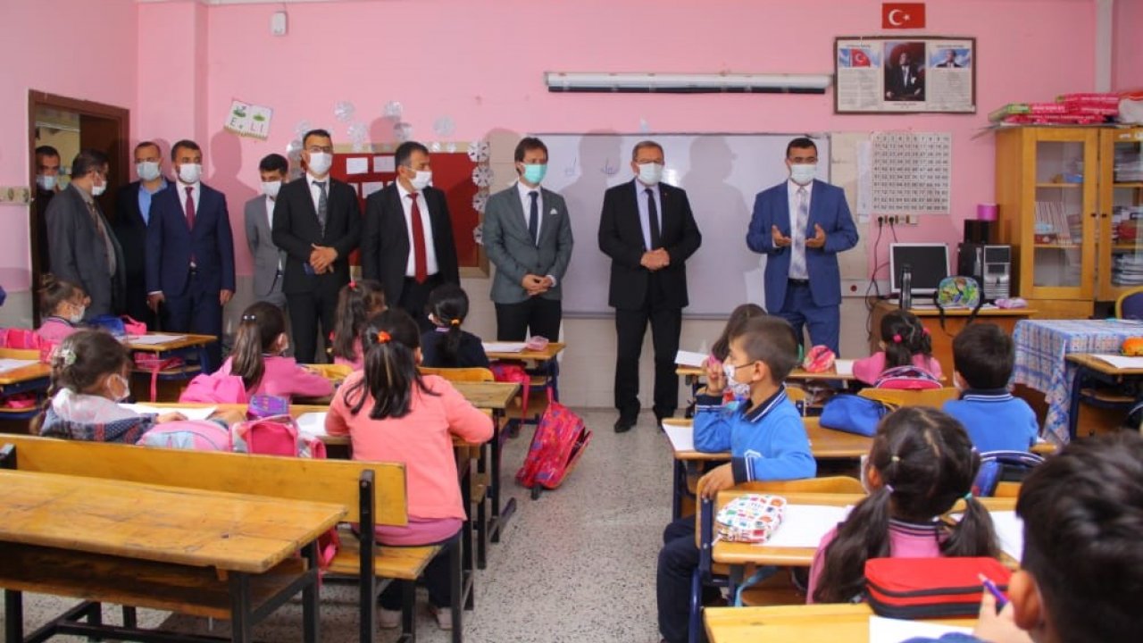 İl Milli Eğitim Müdürü Kahraman, Göksun'da okulları ziyaret etti