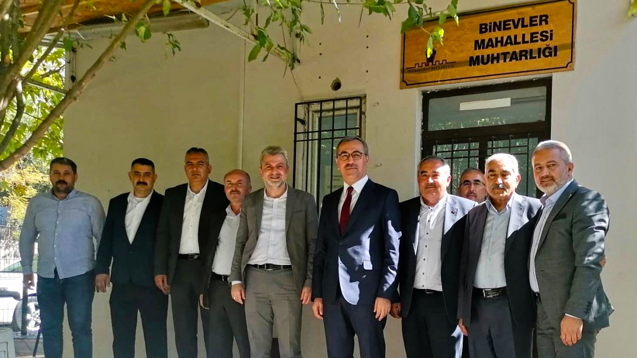 Başkan Güngör Binevler’de Muhtarlarla Buluştu