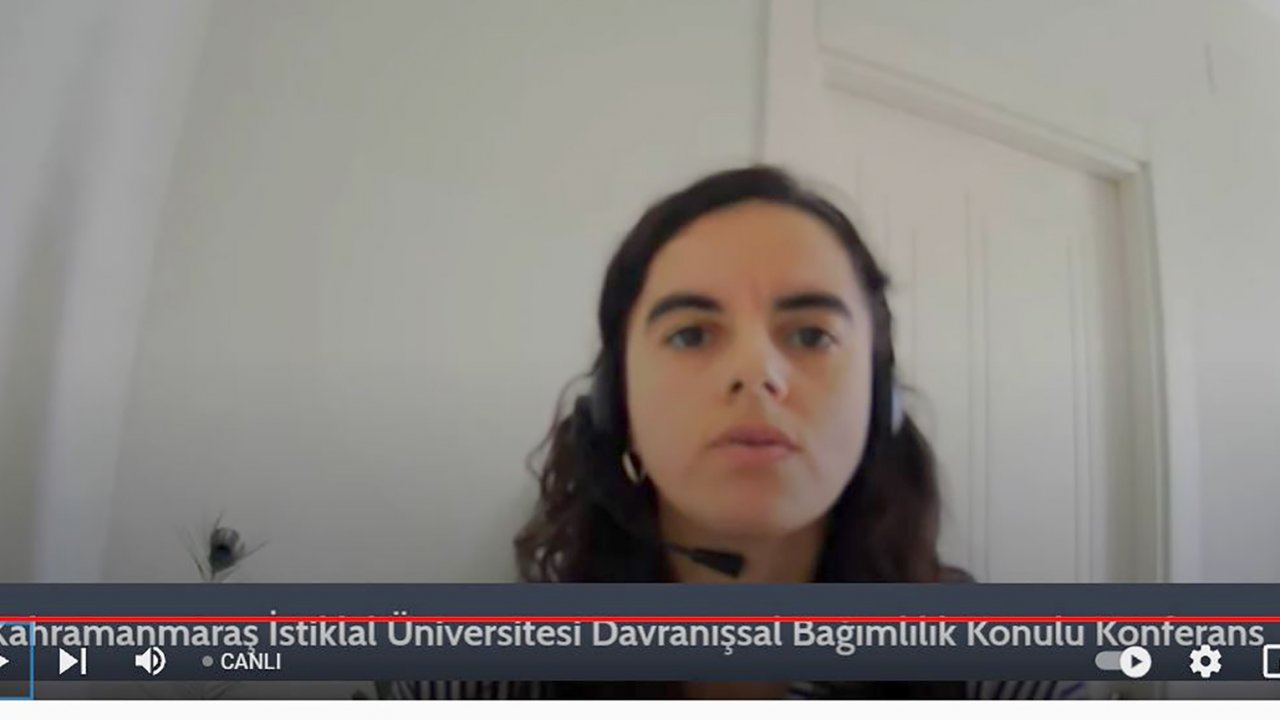 KİÜ Tarafından “Davranışsal Bağımlılık” Konulu Çevrim İçi Konferans Düzenlendi