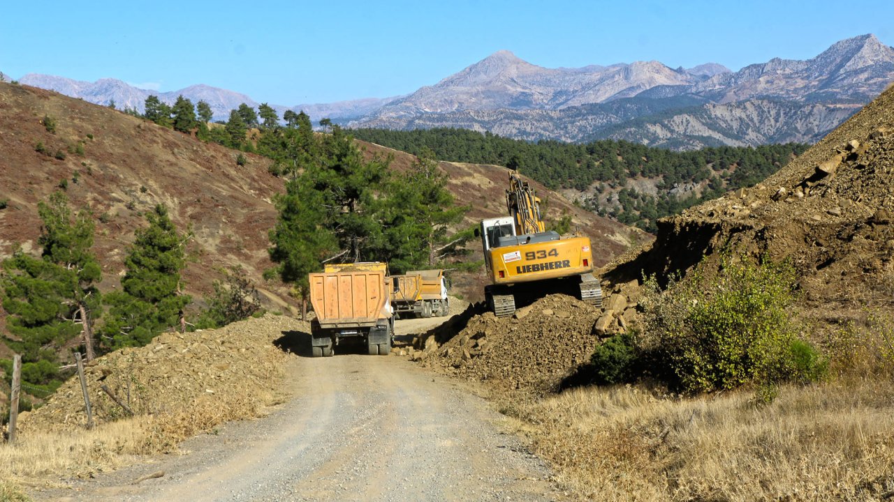 Ali Kayası’na Ulaşım İçin Yeni Yol Yapılıyor