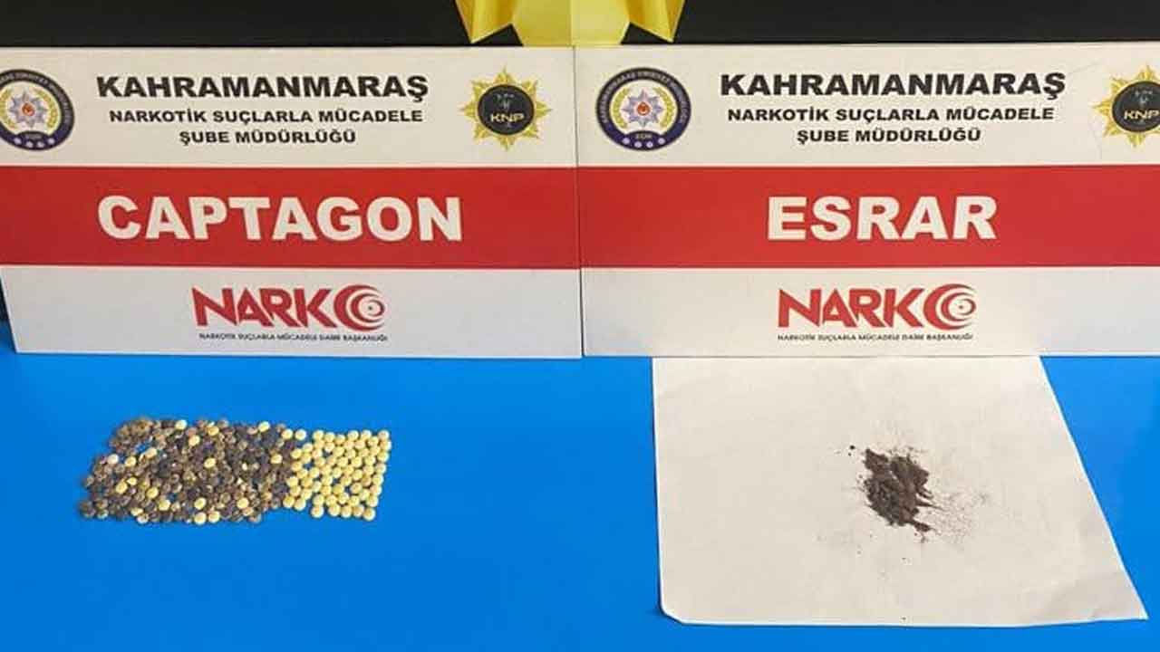 Kahramanmaraş'ta piyasaya uyuşturucu sokan 3 kişi tutuklandı