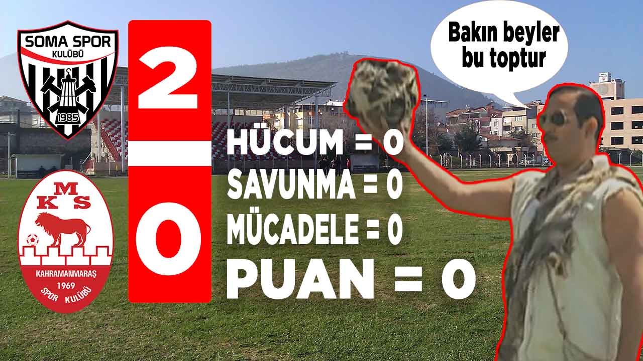 Somaspor 2-0 Kahramanmaraşspor (MAÇ SONUCU)