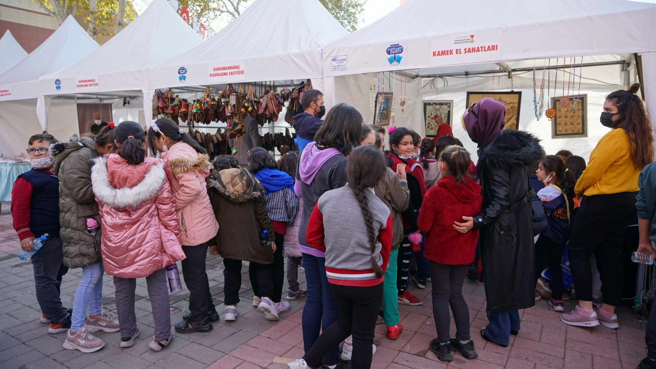 Çocuklar KAMEK’in Mini Atölyelerini Çok Sevdi