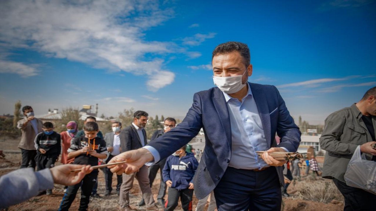 Başkan Gürbüz: “Hedefimiz 1 Milyon Fidan”