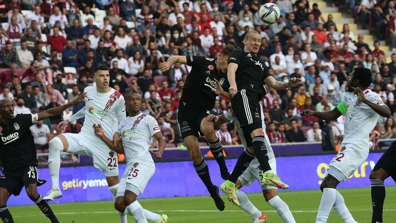 Beşiktaş, Hatay deplasmanında kaybetti