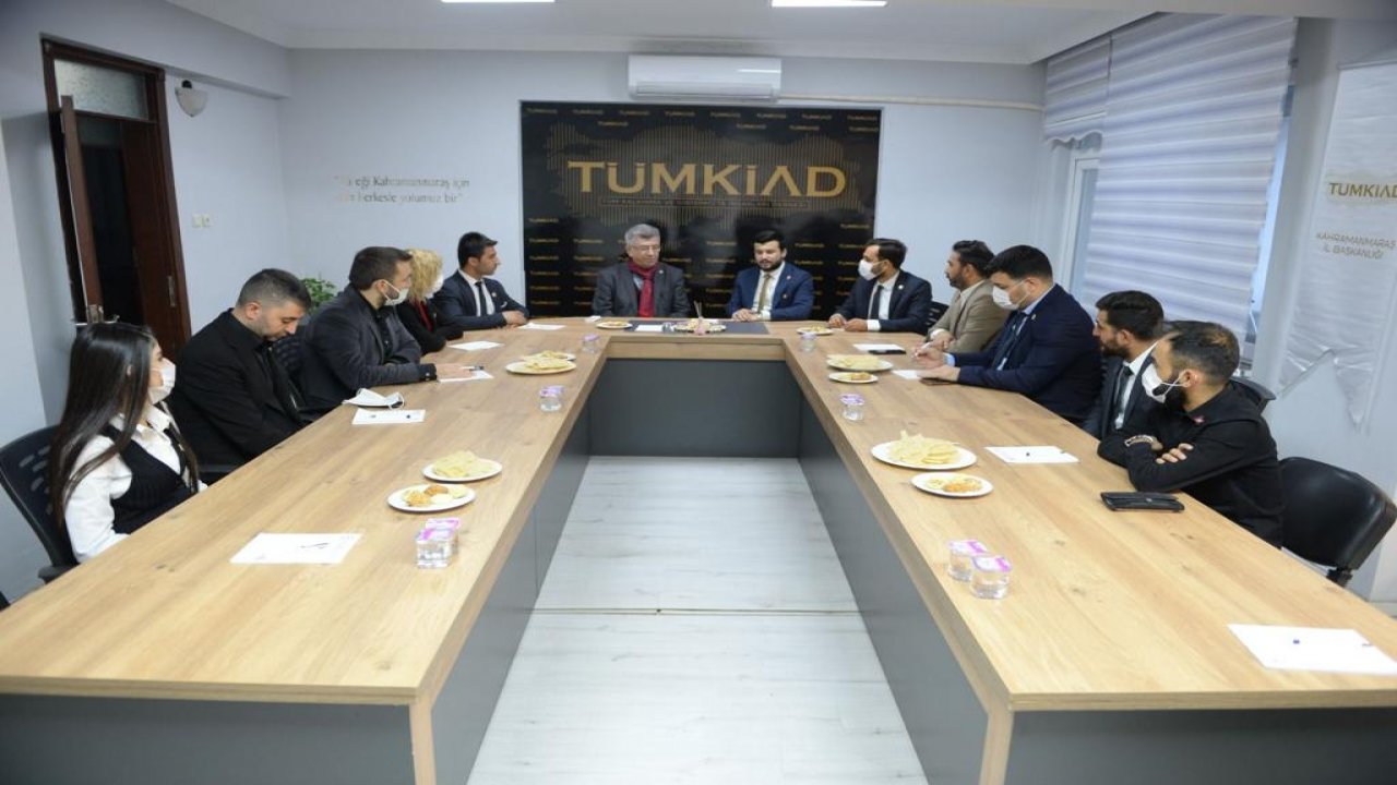 MHP’li Aycan’dan TÜMKİAD İl Başkanlığına ziyaret