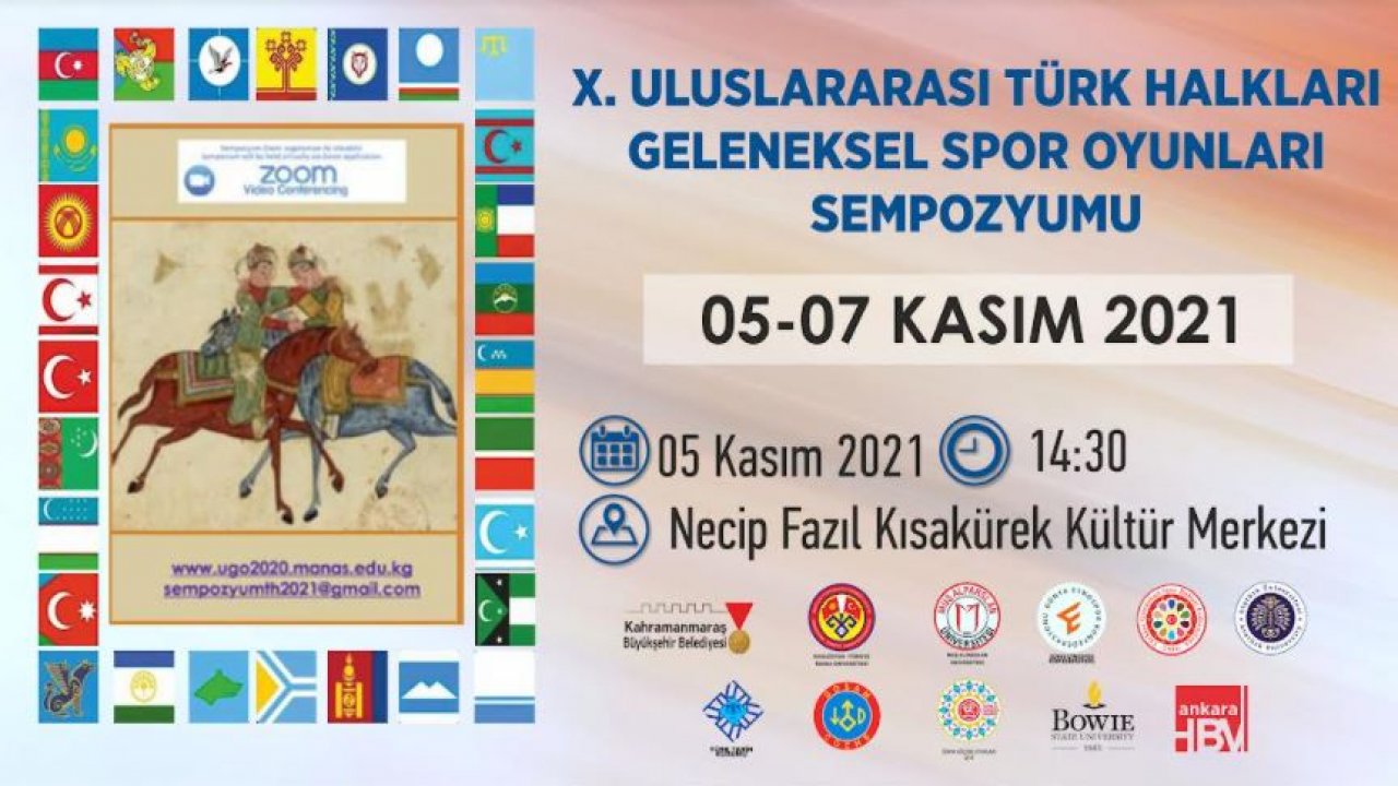 10. Uluslararası Türk Halkları Geleneksel Spor Oyunları Sempozyumu Başlıyor